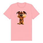 T-shirt Dog graphic 0012 - Pink