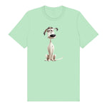 T-shirt Dog graphic 0013 - Mint