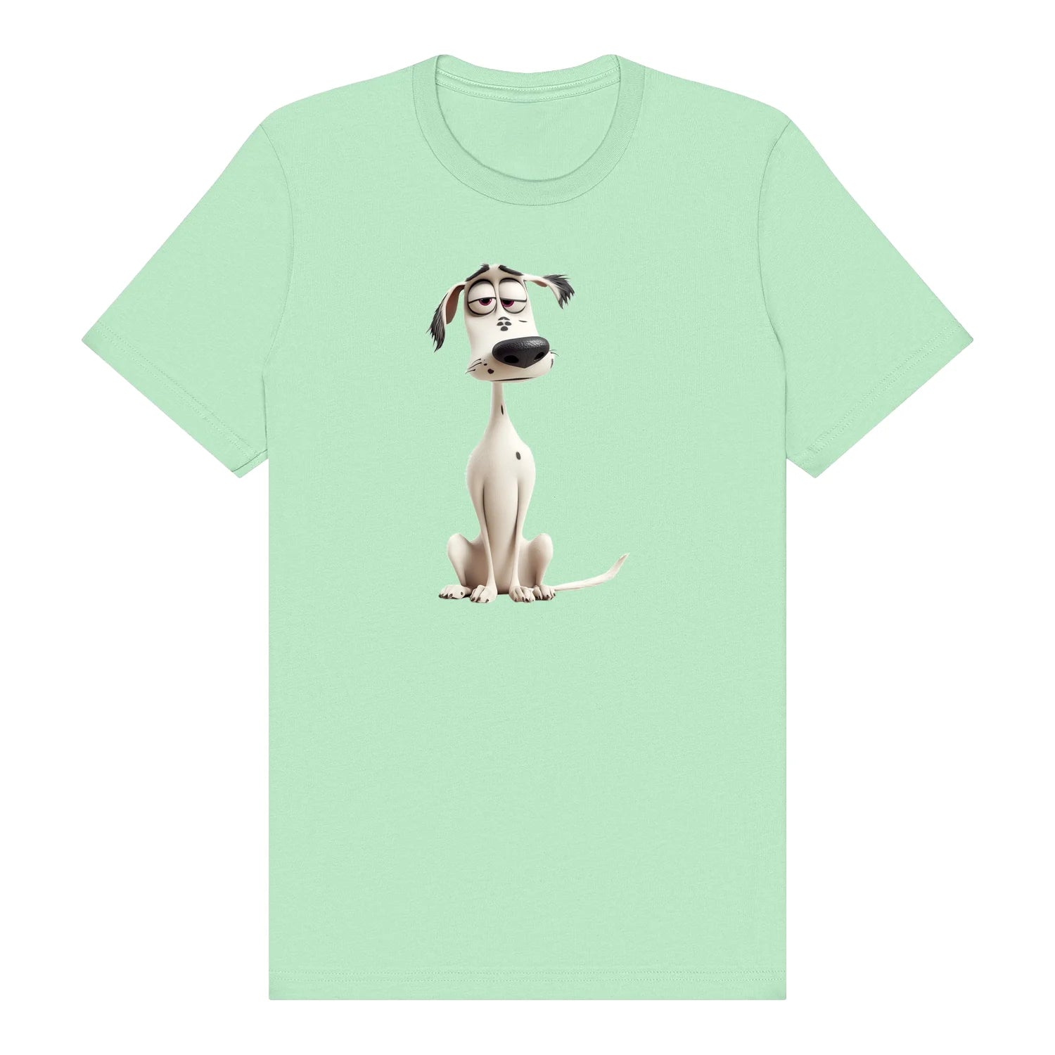 T-shirt Dog graphic 0013 - Mint