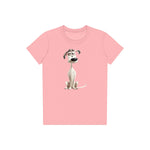 T-shirt Dog graphic 0013 - Pink