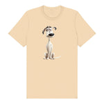 T-shirt Dog graphic 0013 - Soft Cream
