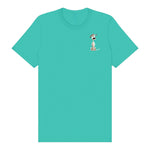T-shirt Dog graphic 0013 - Teal