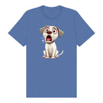 T-shirt Dog graphic 0014 - Columbia Blue