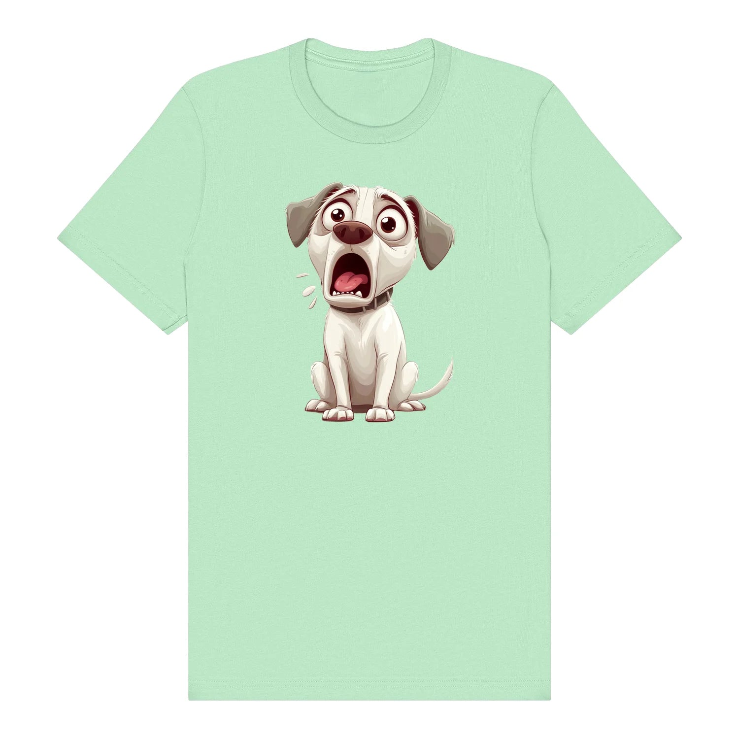 T-shirt Dog graphic 0014 - Mint