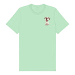 T-shirt Dog graphic 0014 - Mint