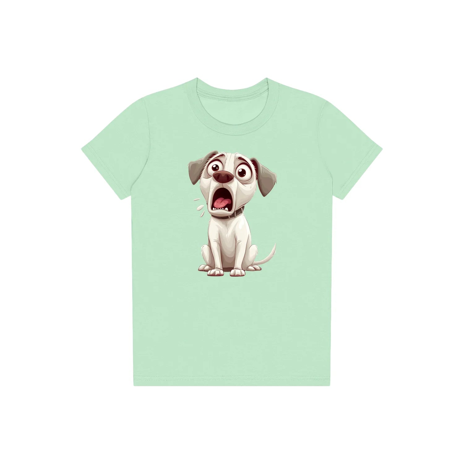 T-shirt Dog graphic 0014 - Mint