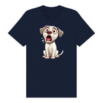 T-shirt Dog graphic 0014 - Navy