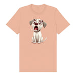 T-shirt Dog graphic 0014 - Peach