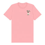 T-shirt Dog graphic 0014 - Pink