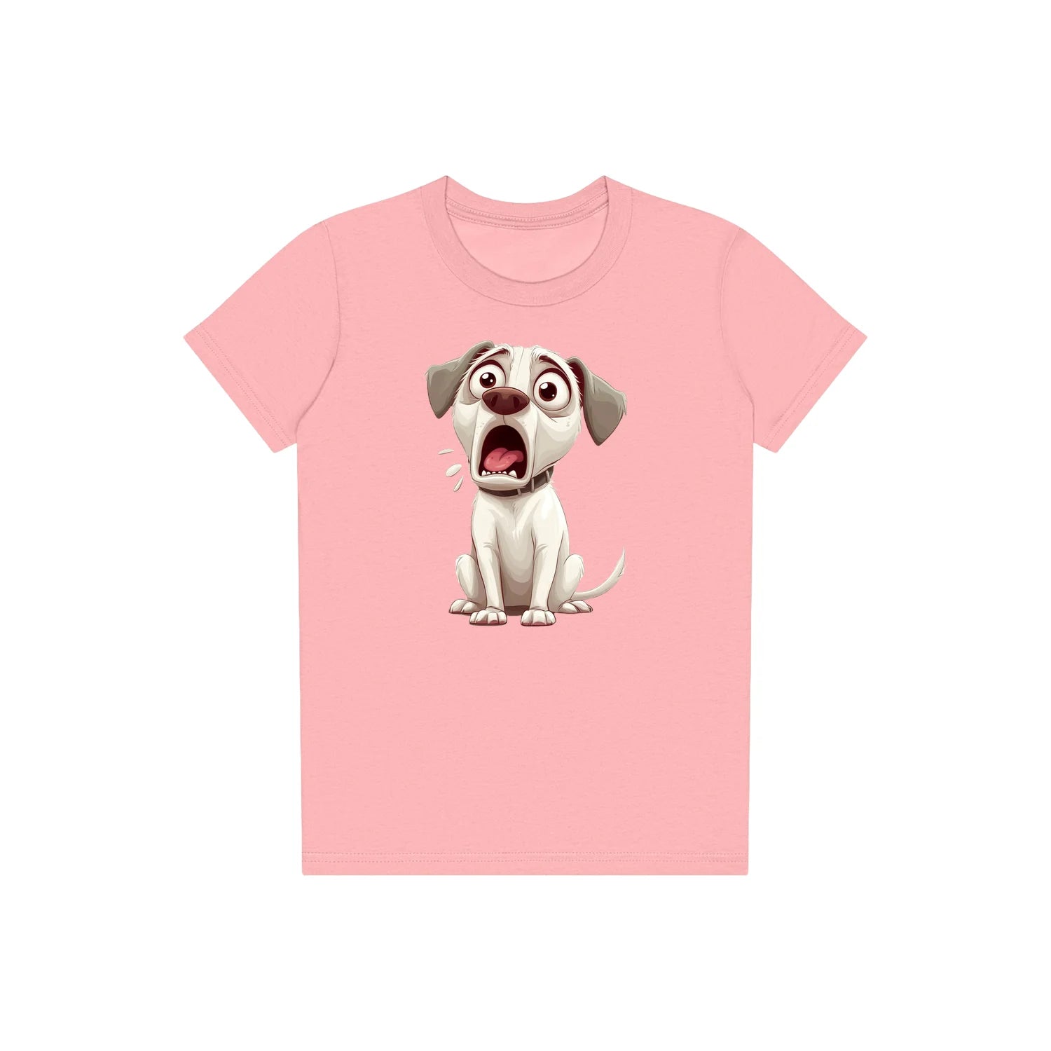 T-shirt Dog graphic 0014 - Pink