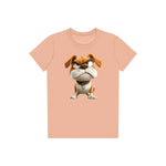 T-shirt Dog graphic 0015 - Peach