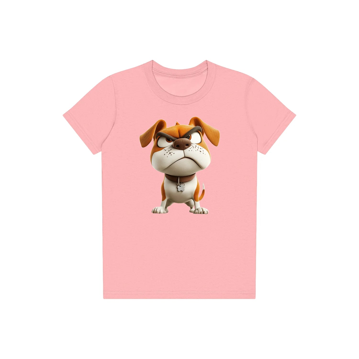 T-shirt Dog graphic 0015 - Pink