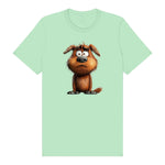 T-shirt Dog graphic 0016 - Mint