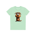 T-shirt Dog graphic 0016 - Mint