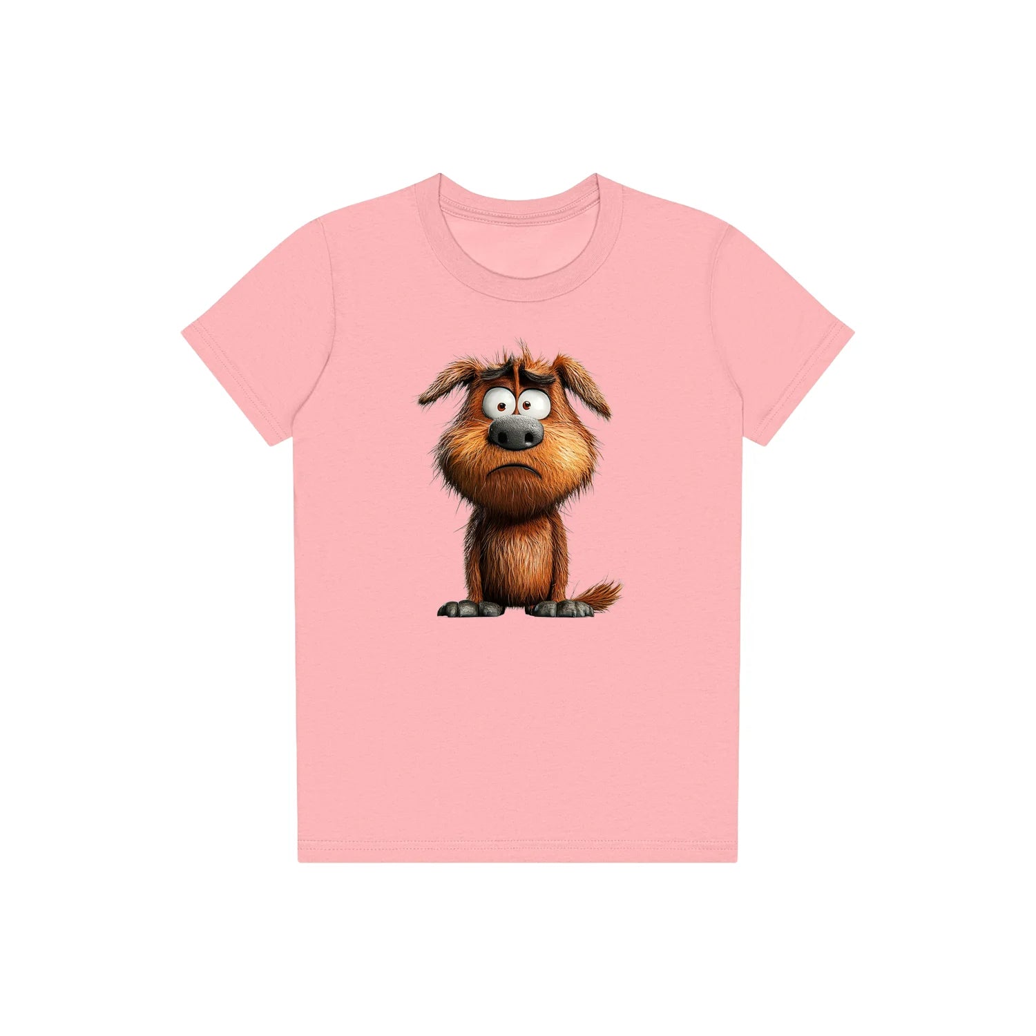 T-shirt Dog graphic 0016 - Pink