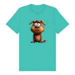 T-shirt Dog graphic 0016 - Teal