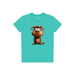 T-shirt Dog graphic 0016 - Teal
