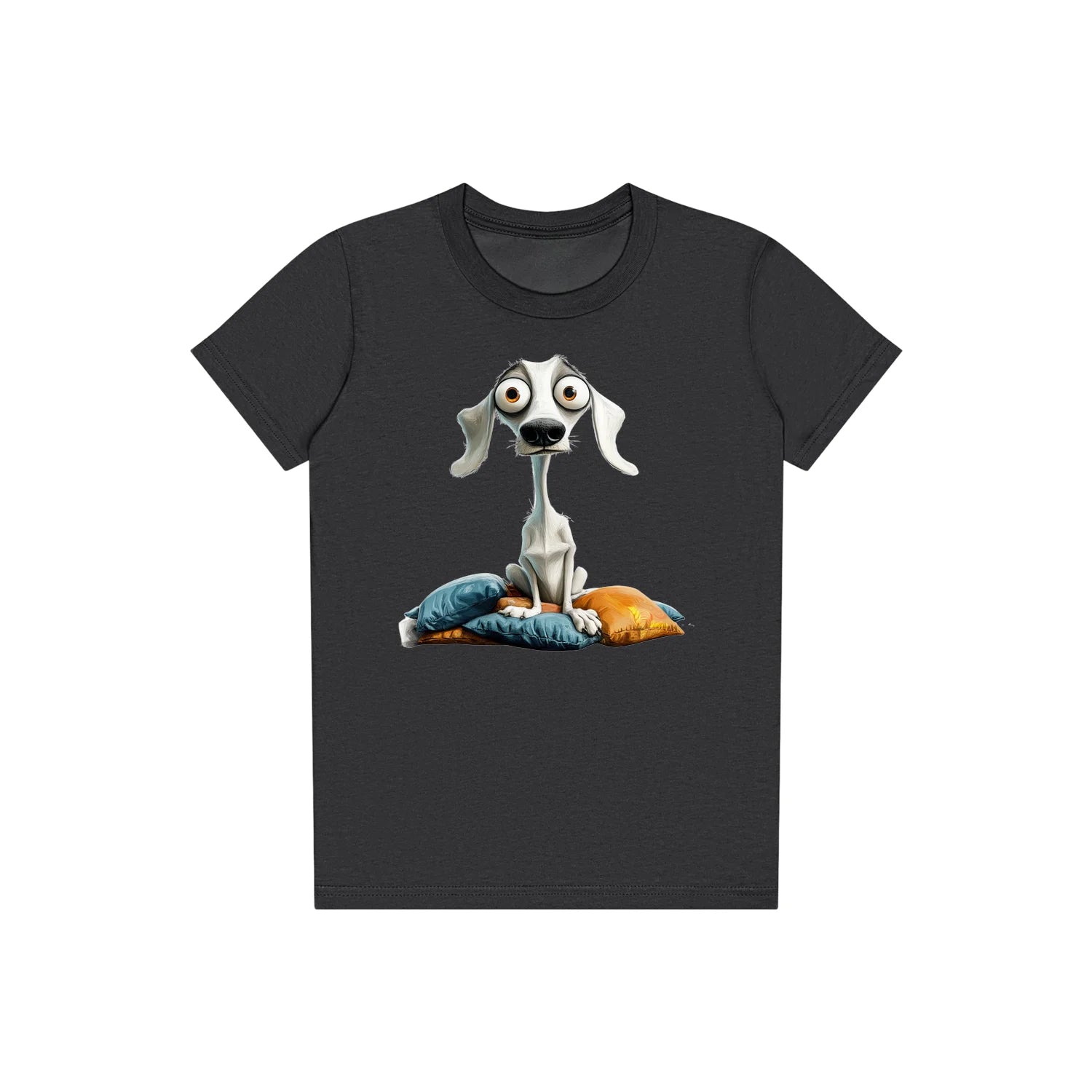 T-shirt Dog graphic 0017 - Dark Grey