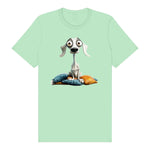 T-shirt Dog graphic 0017 - Mint