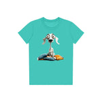 T-shirt Dog graphic 0017 - Teal