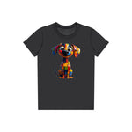 T-shirt Dog graphic 0018 - Dark Grey