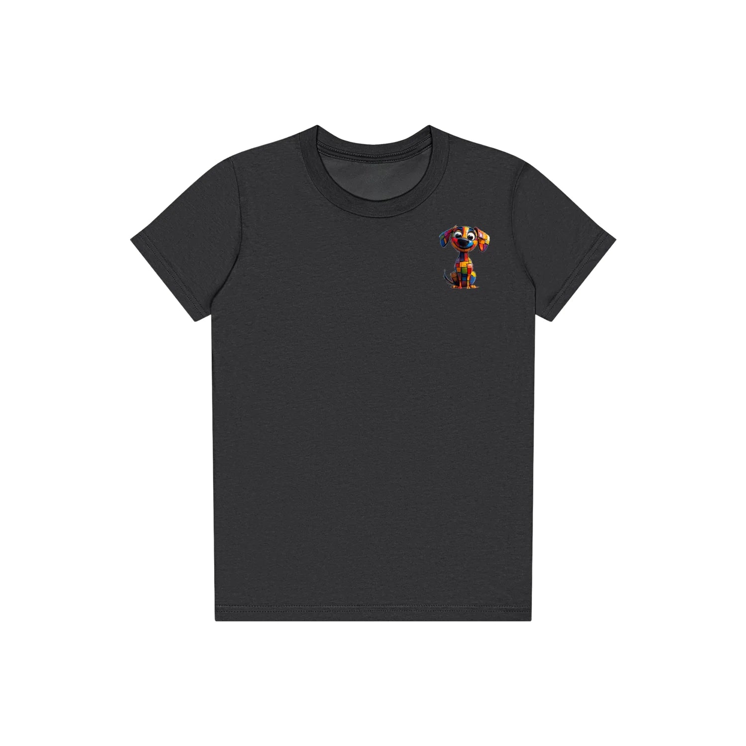 T-shirt Dog graphic 0018 - Dark Grey
