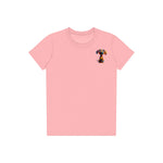 T-shirt Dog graphic 0018 - Pink