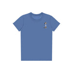 T-shirt Dog graphic 0019 - Columbia Blue