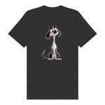 T-shirt Dog graphic 0019 - Dark Grey