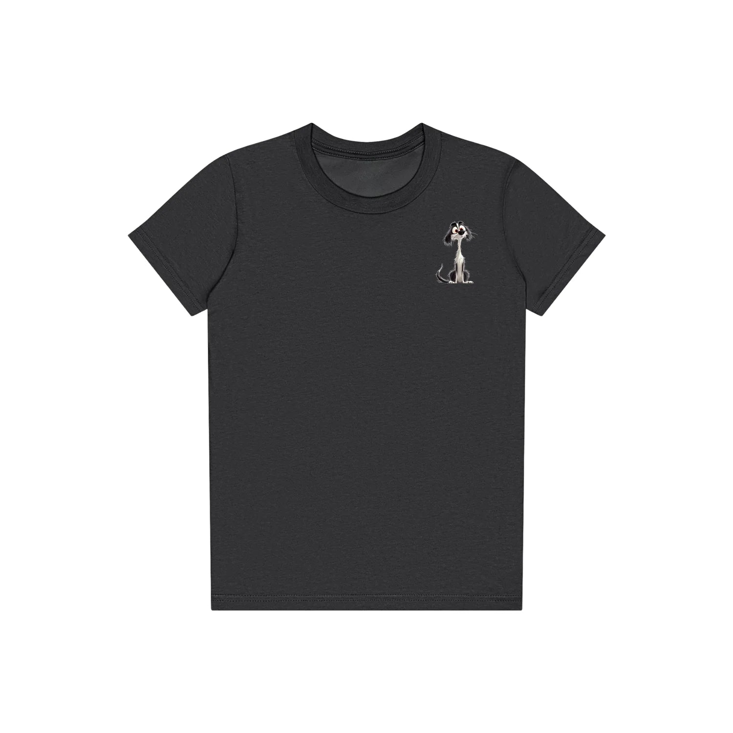 T-shirt Dog graphic 0019 - Dark Grey