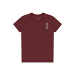 T-shirt Dog graphic 0019 - Maroon