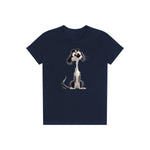T-shirt Dog graphic 0019 - Navy