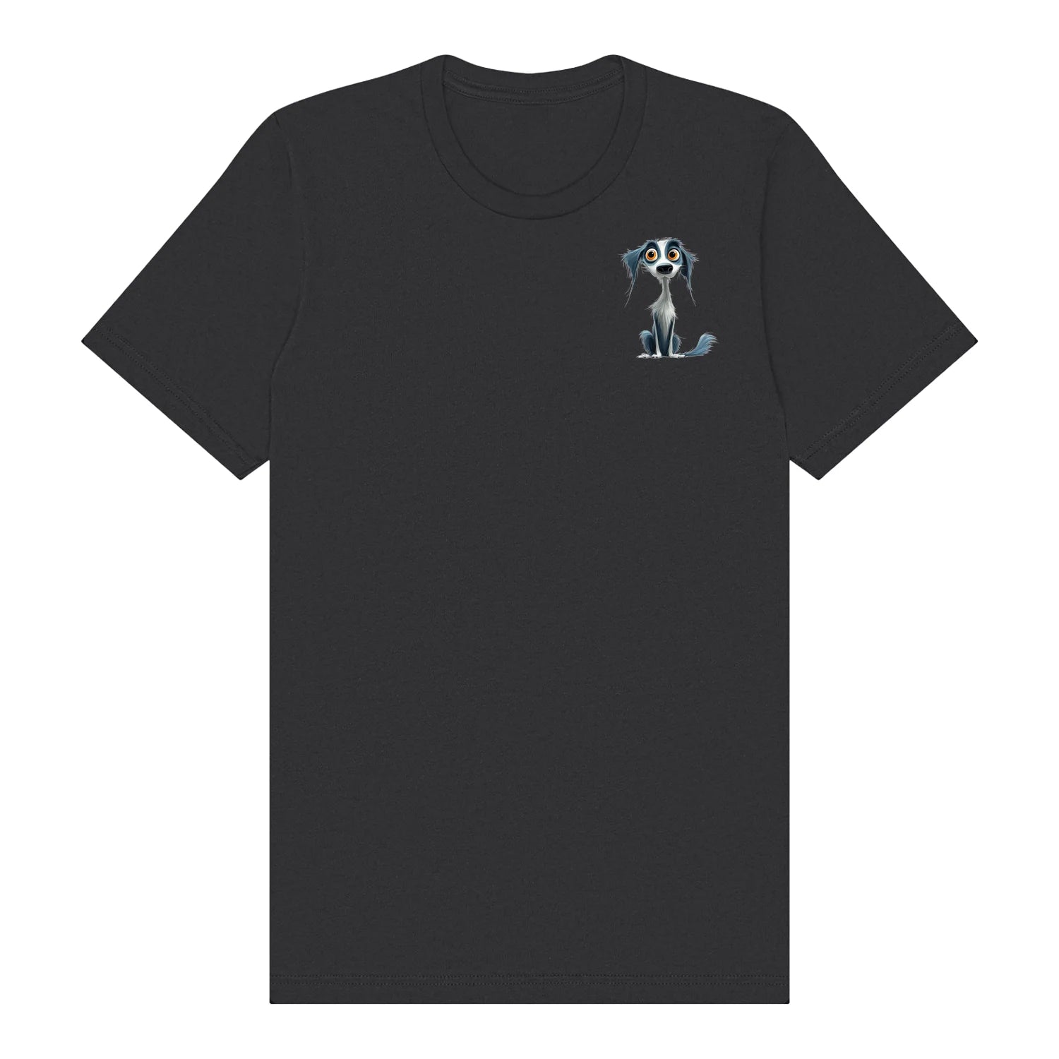 T-shirt Dog graphic 0020 - Dark Grey