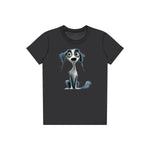 T-shirt Dog graphic 0020 - Dark Grey