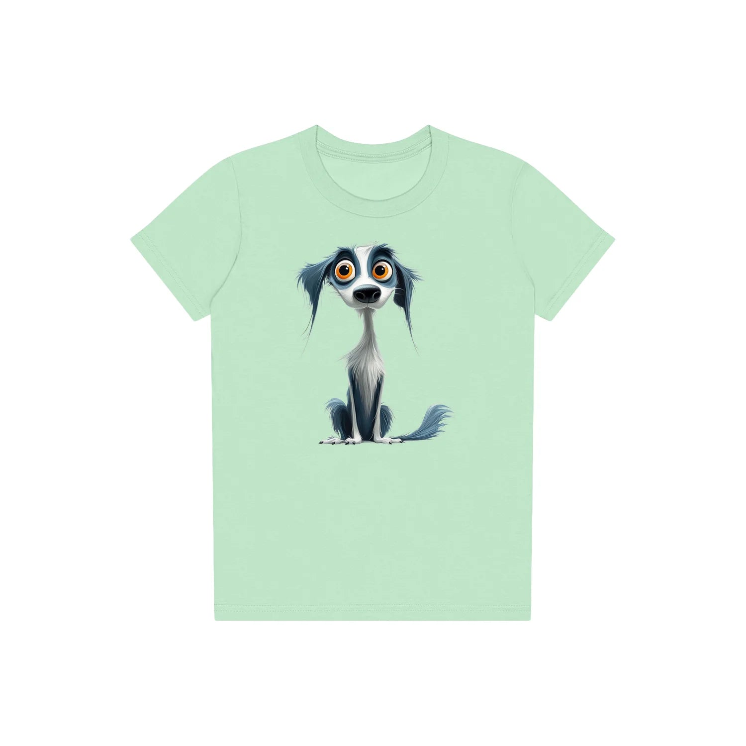 T-shirt Dog graphic 0020 - Mint
