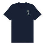 T-shirt Dog graphic 0020 - Navy
