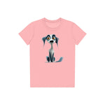 T-shirt Dog graphic 0020 - Pink