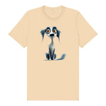 T-shirt Dog graphic 0020 - Soft Cream