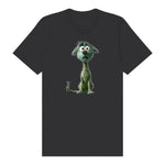 T-shirt Dog graphic 0021 - Dark Grey