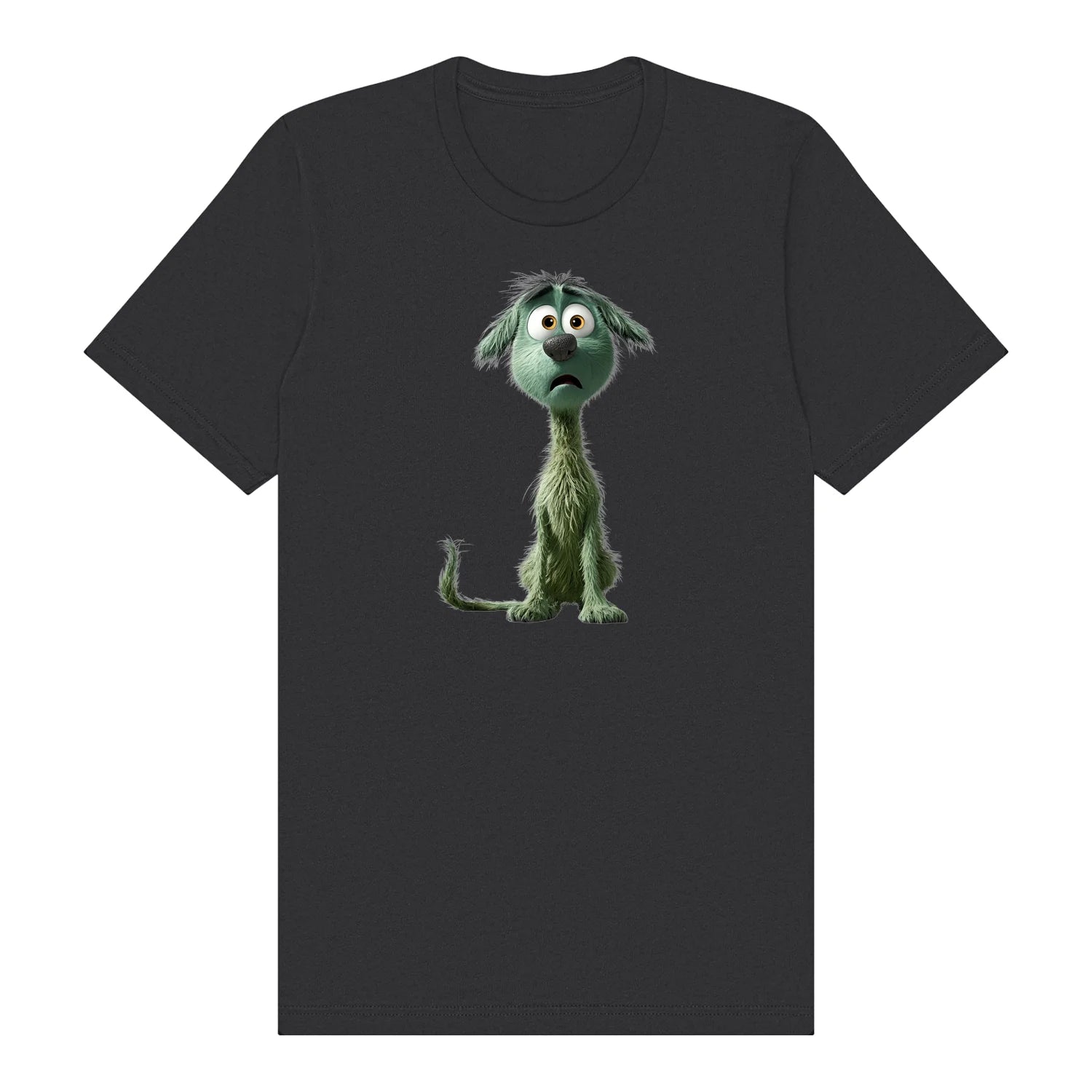 T-shirt Dog graphic 0021 - Dark Grey