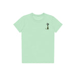 T-shirt Dog graphic 0021 - Mint