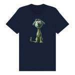 T-shirt Dog graphic 0021 - Navy