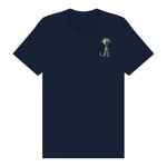 T-shirt Dog graphic 0021 - Navy