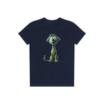 T-shirt Dog graphic 0021 - Navy