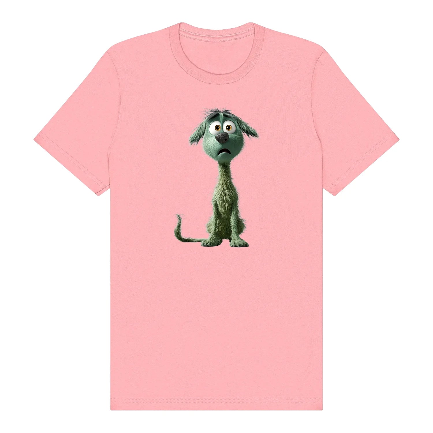 T-shirt Dog graphic 0021 - Pink