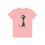 T-shirt Dog graphic 0021 - Pink