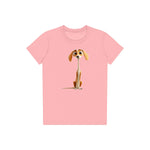 T-shirt Dog graphic 0022 - Pink