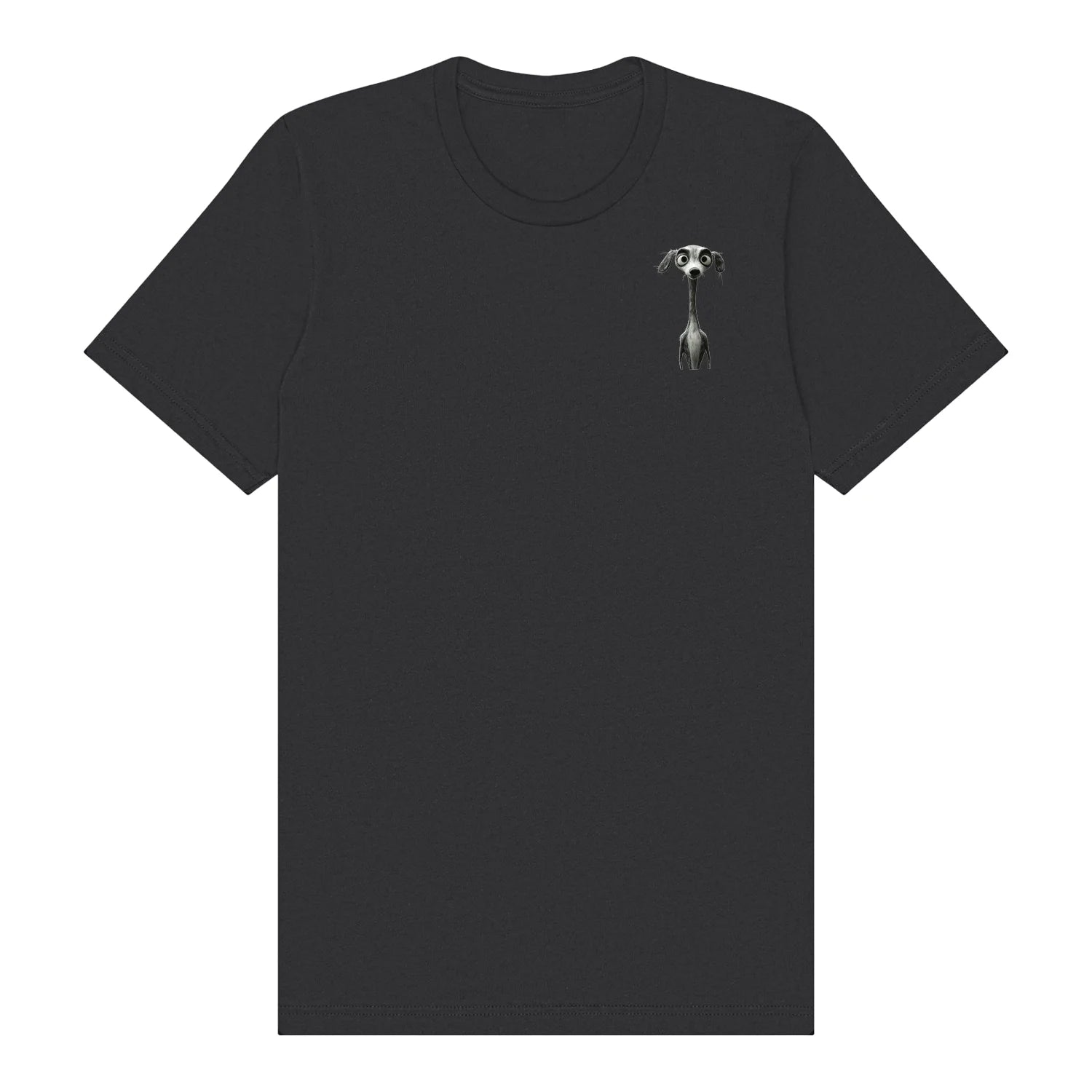 T-shirt Dog graphic 0023 - Dark Grey