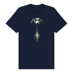 T-shirt Dog graphic 0023 - Navy