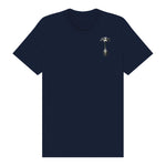 T-shirt Dog graphic 0023 - Navy